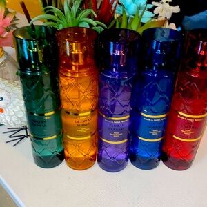 Bath and bodyworks Five New Luxuries Collection Body Mist 8 FL OZ